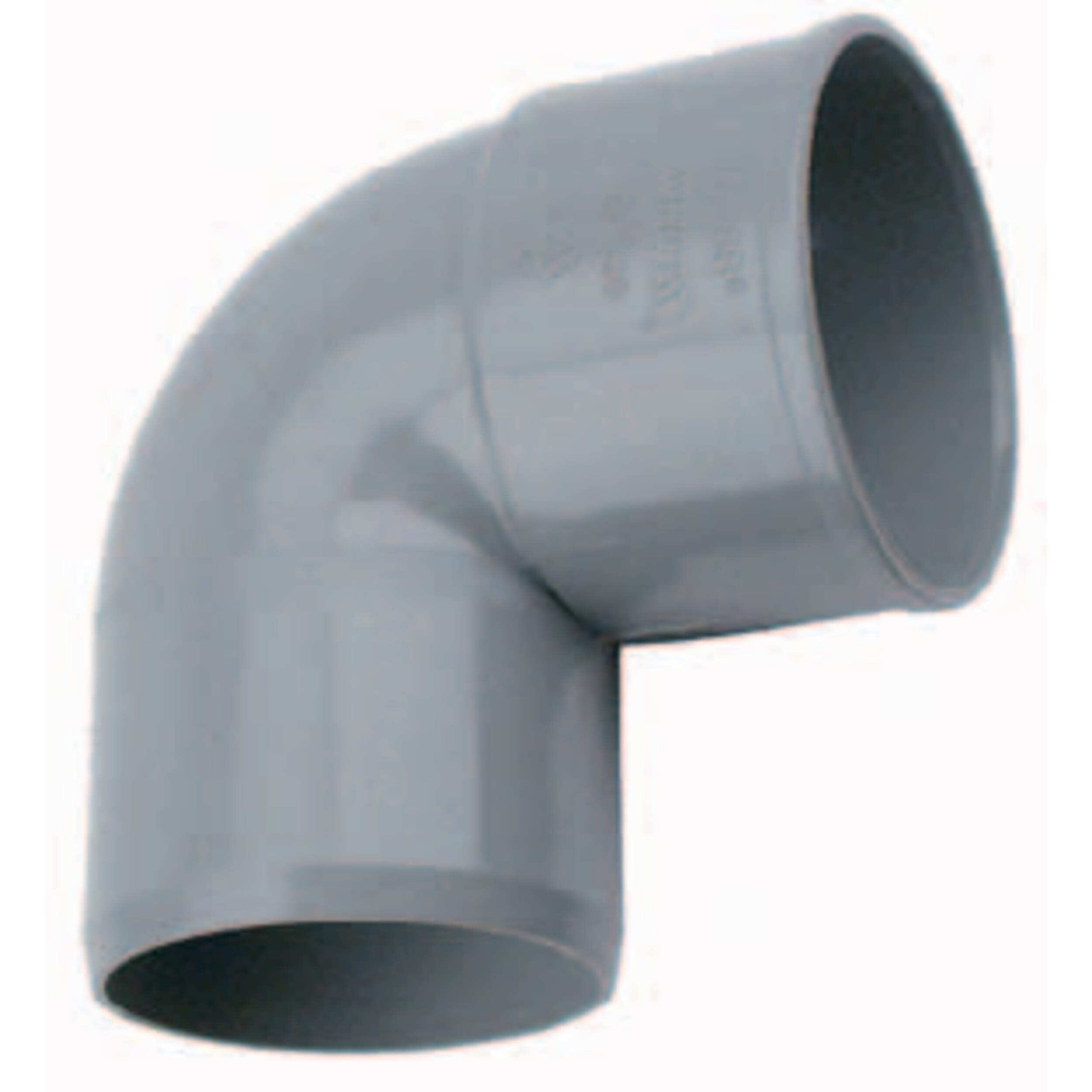PVC Bocht 88° mof x spie 125mm Wavin