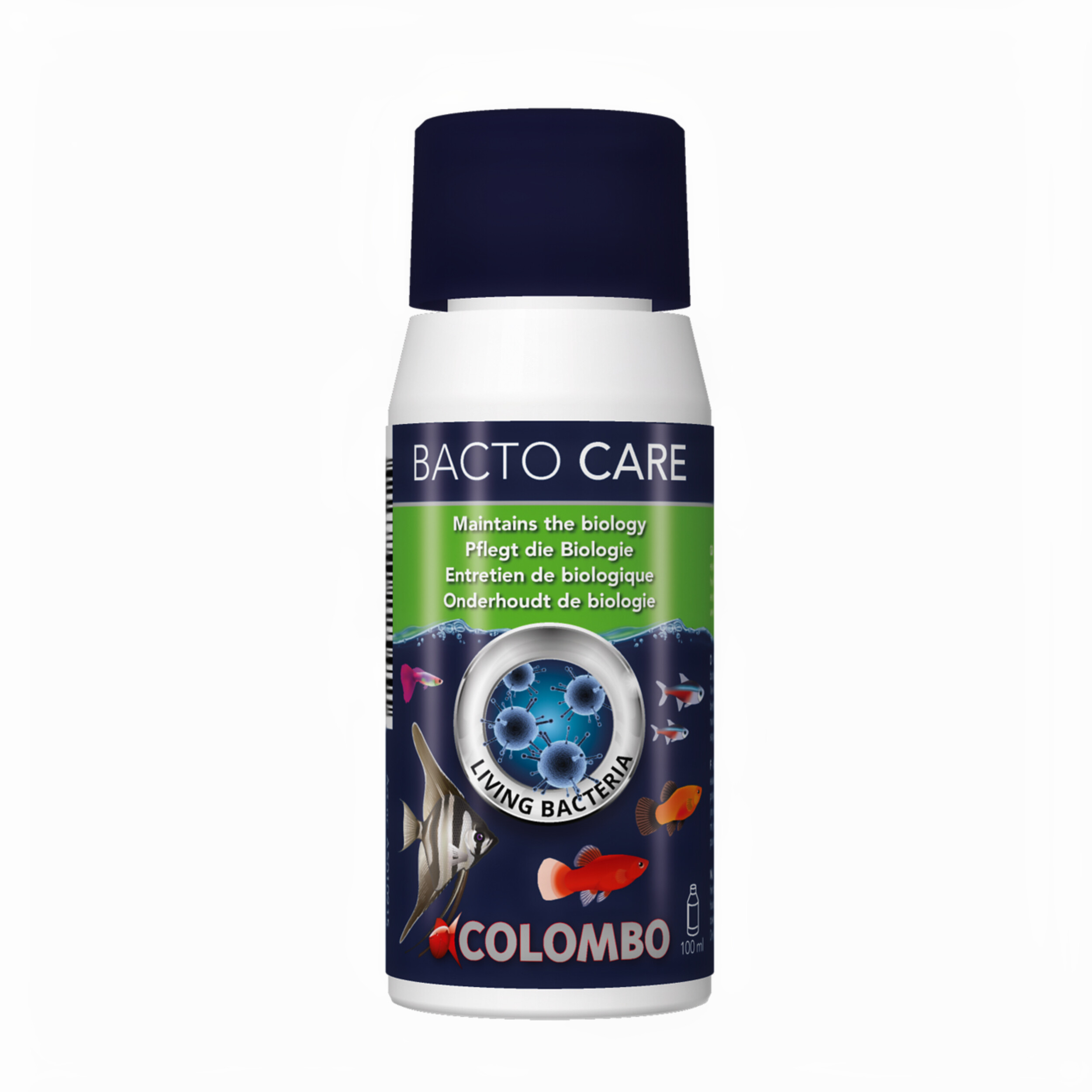 Colombo Bacto Care 250ml - Levende Bacteriën voor Helder Aquariumwater, Geschikt voor Alle Typen Aquaria