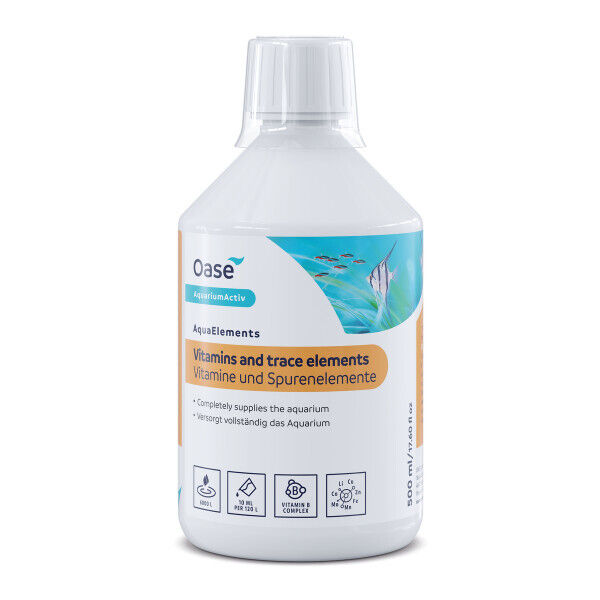 Oase AquaElements 500ml - Complete Vitaminenmix voor Gezonde Vijverplanten & Vissen afbeelding