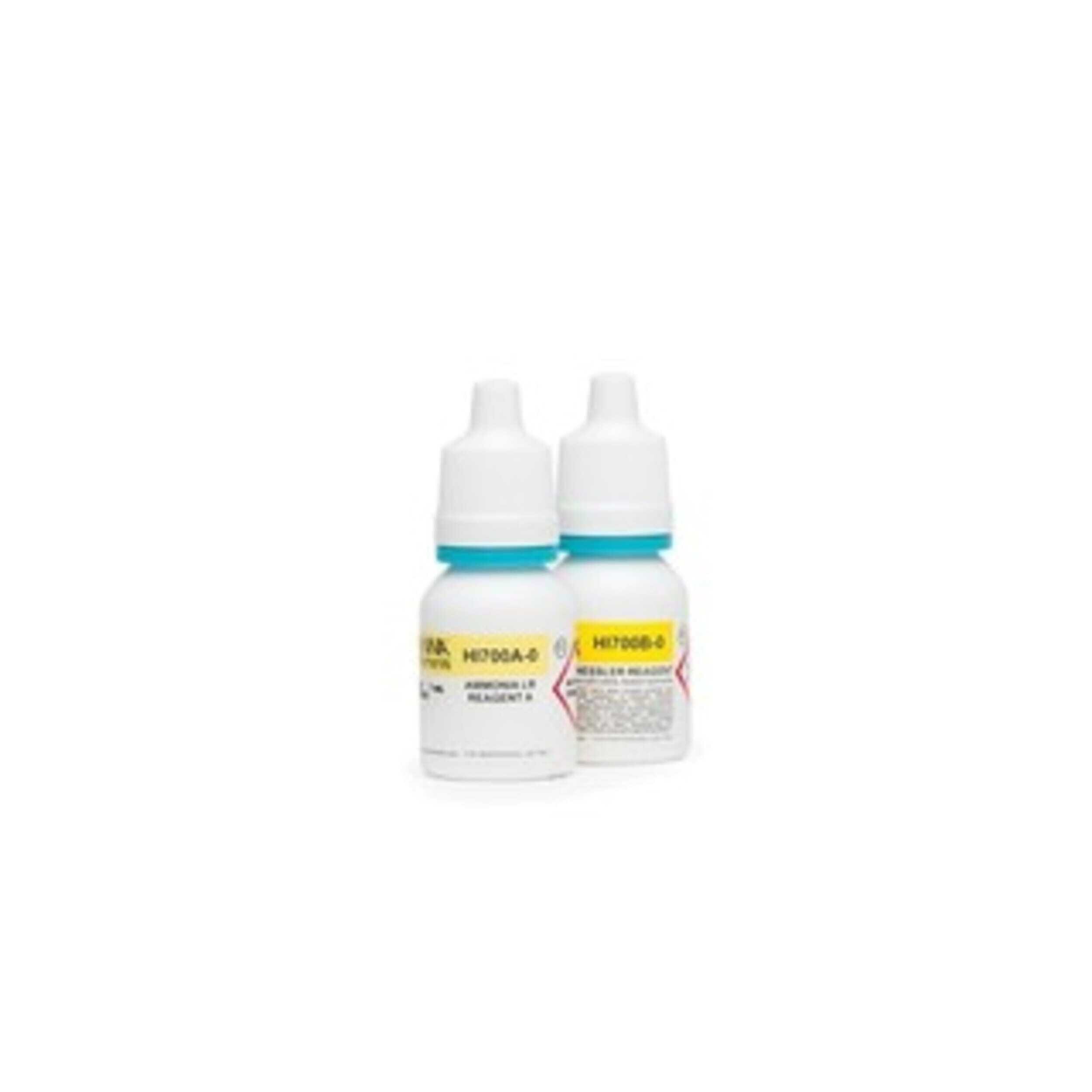 Reagentia in vloeibare vorm voor ammonia, 0,00 tot 3,00 mg/l (25 tests) Verfcontainer, Fles
