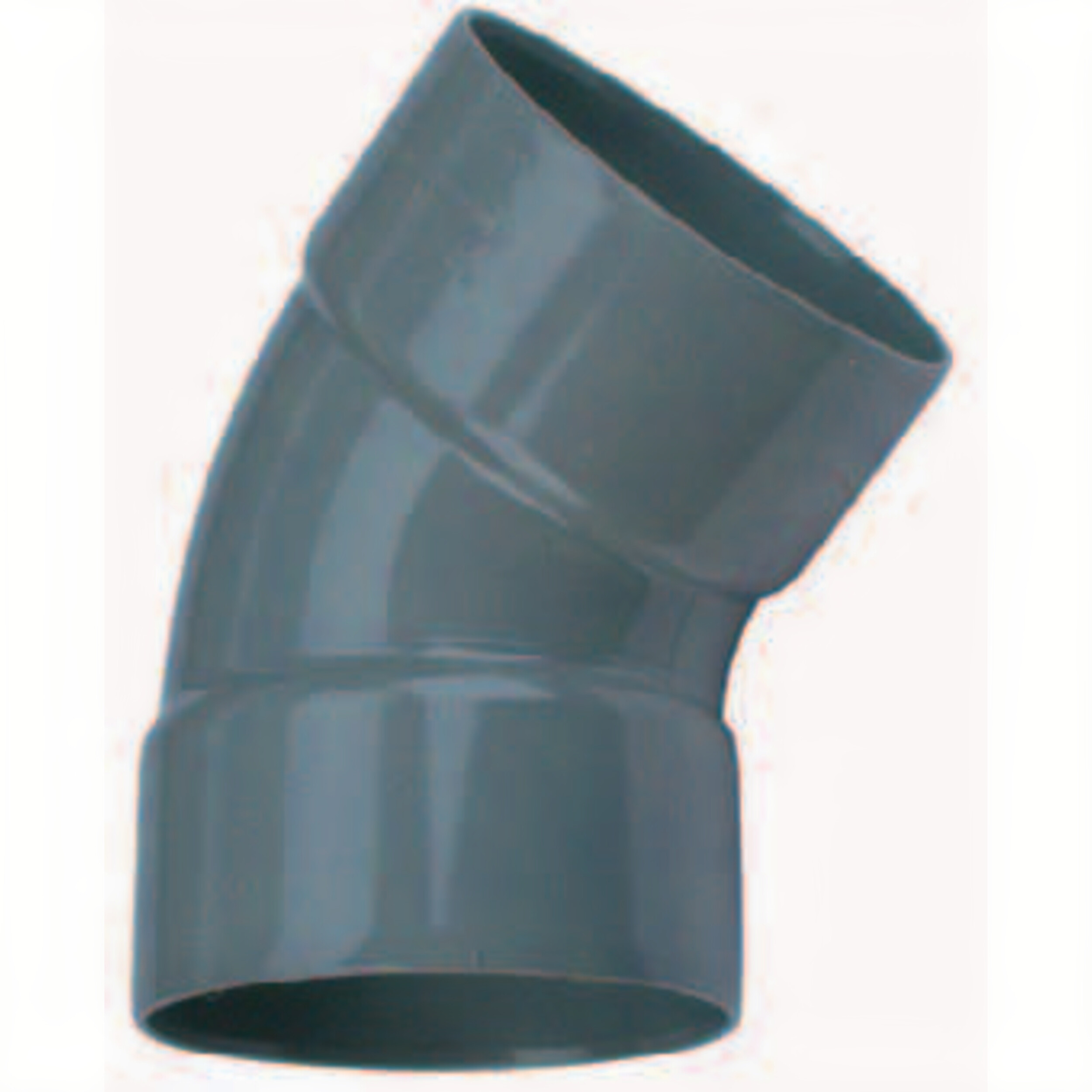 PVC -Biegung 45 ° 2 x MOF 90 mm