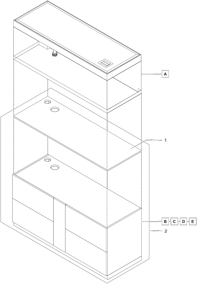 HighLine 600 shelf afbeelding