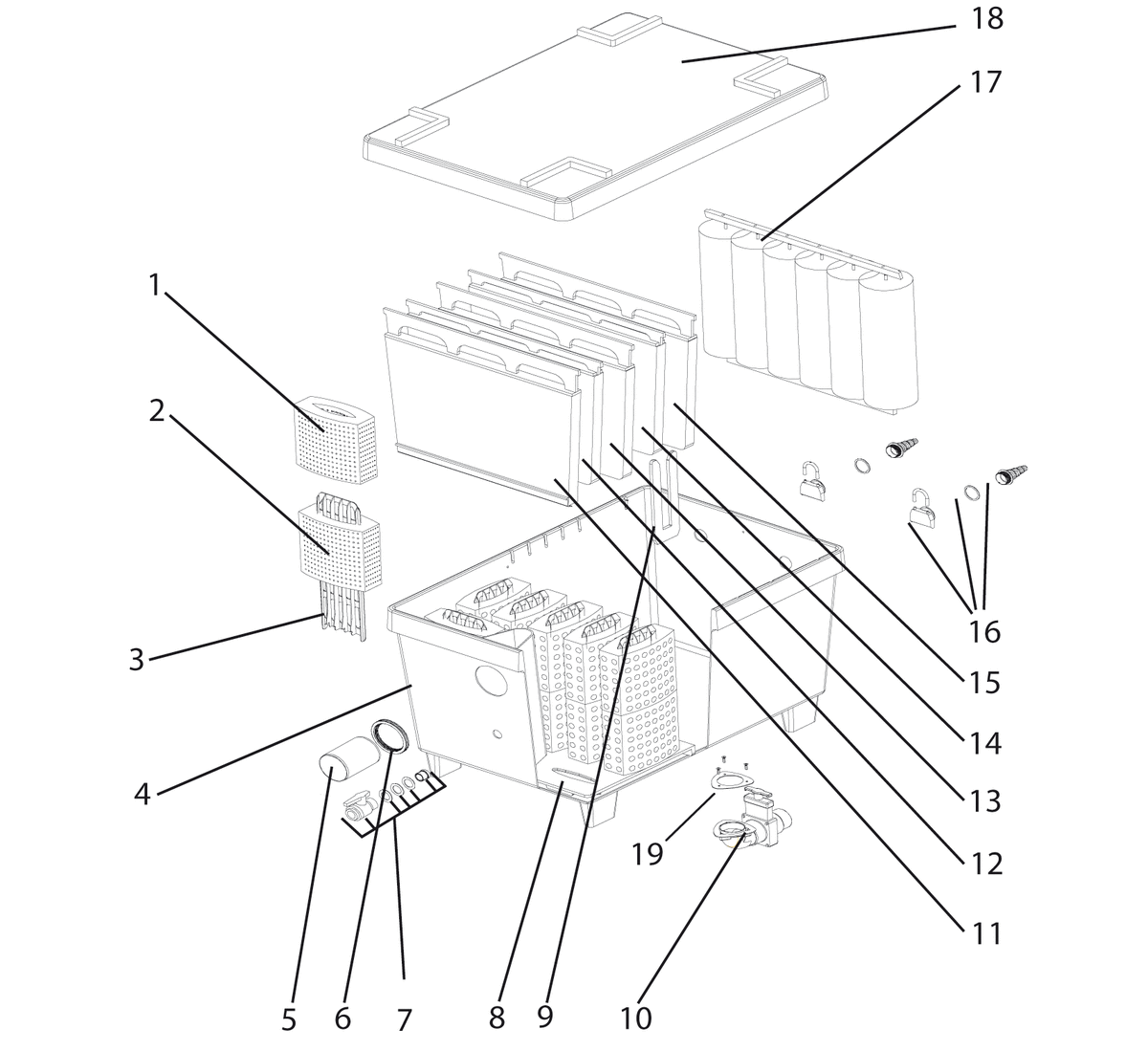 Afvoerbuis DN 100 BioTec 30 afbeelding