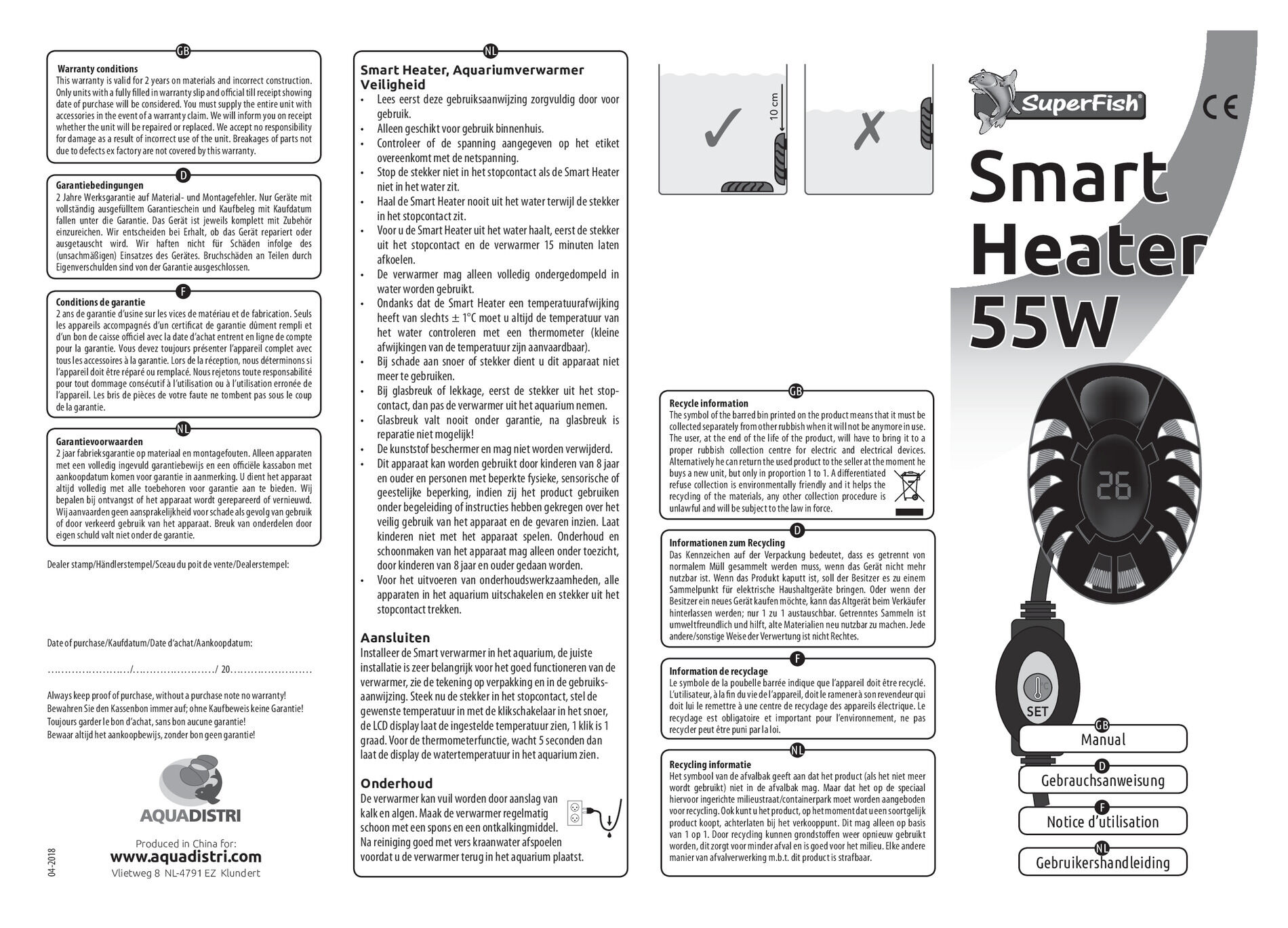 Smart Heater 55 Watt afbeelding