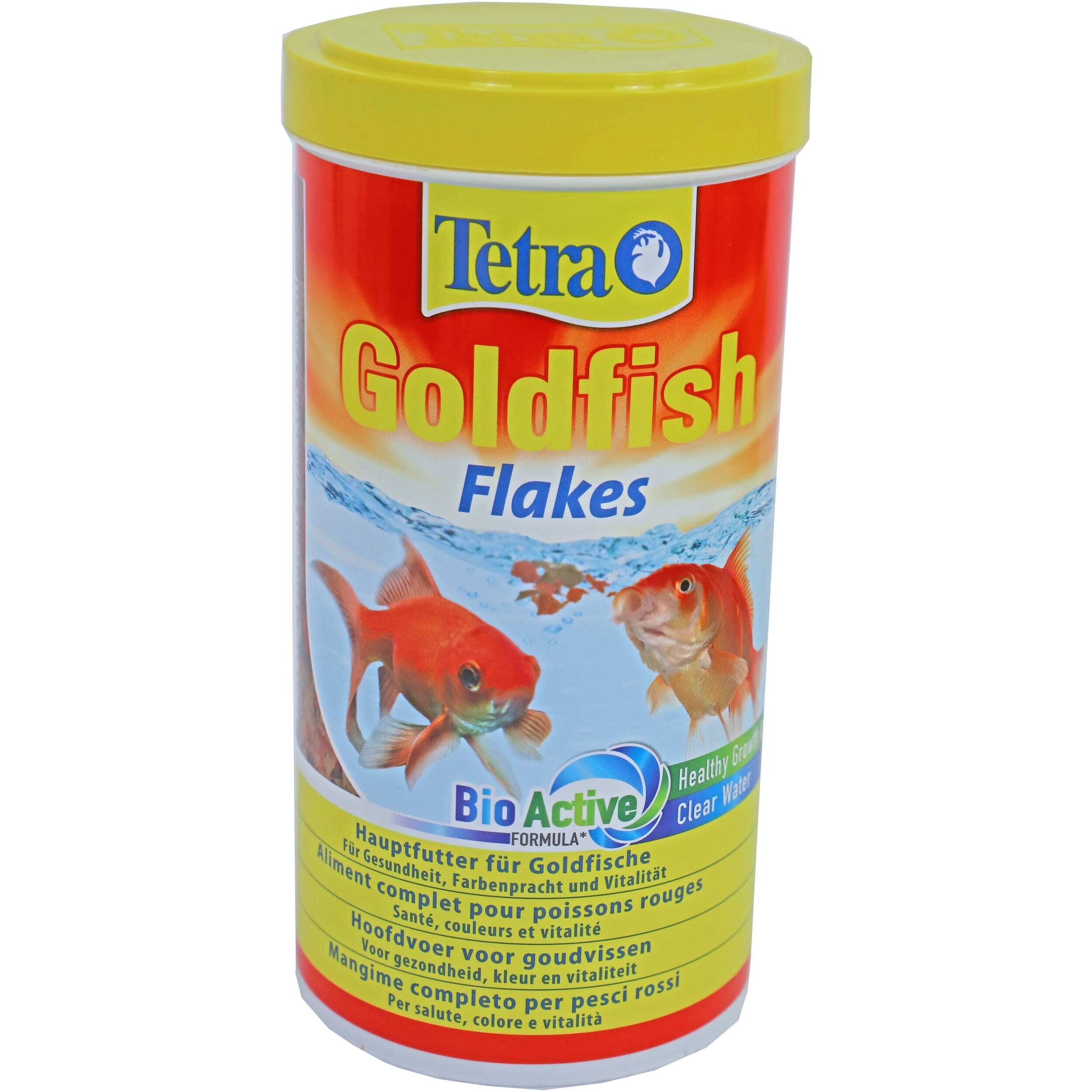 Afbeelding Tetra Goldfish goudvissenvoer 1 liter door A2koi.nl