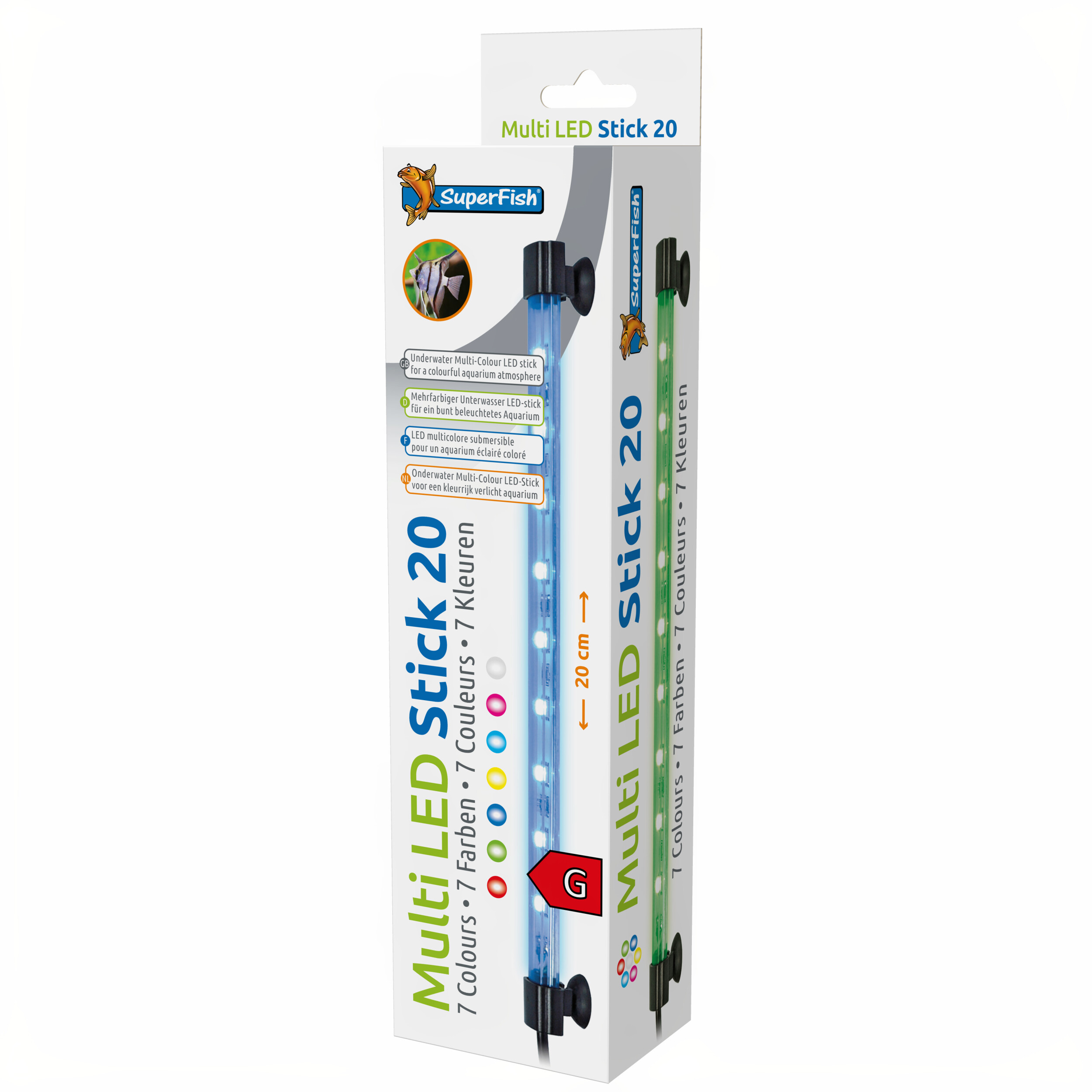 SuperFish multi led stick 20 cm/2w