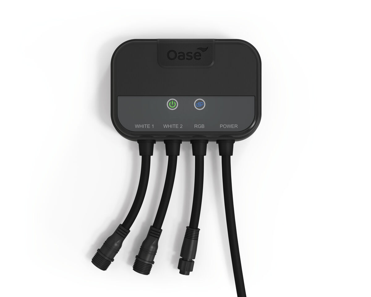 Oase LunAqua Connect Controller - App-Gestuurde Vijververlichting, Compatibel met iOS & Android afbeelding