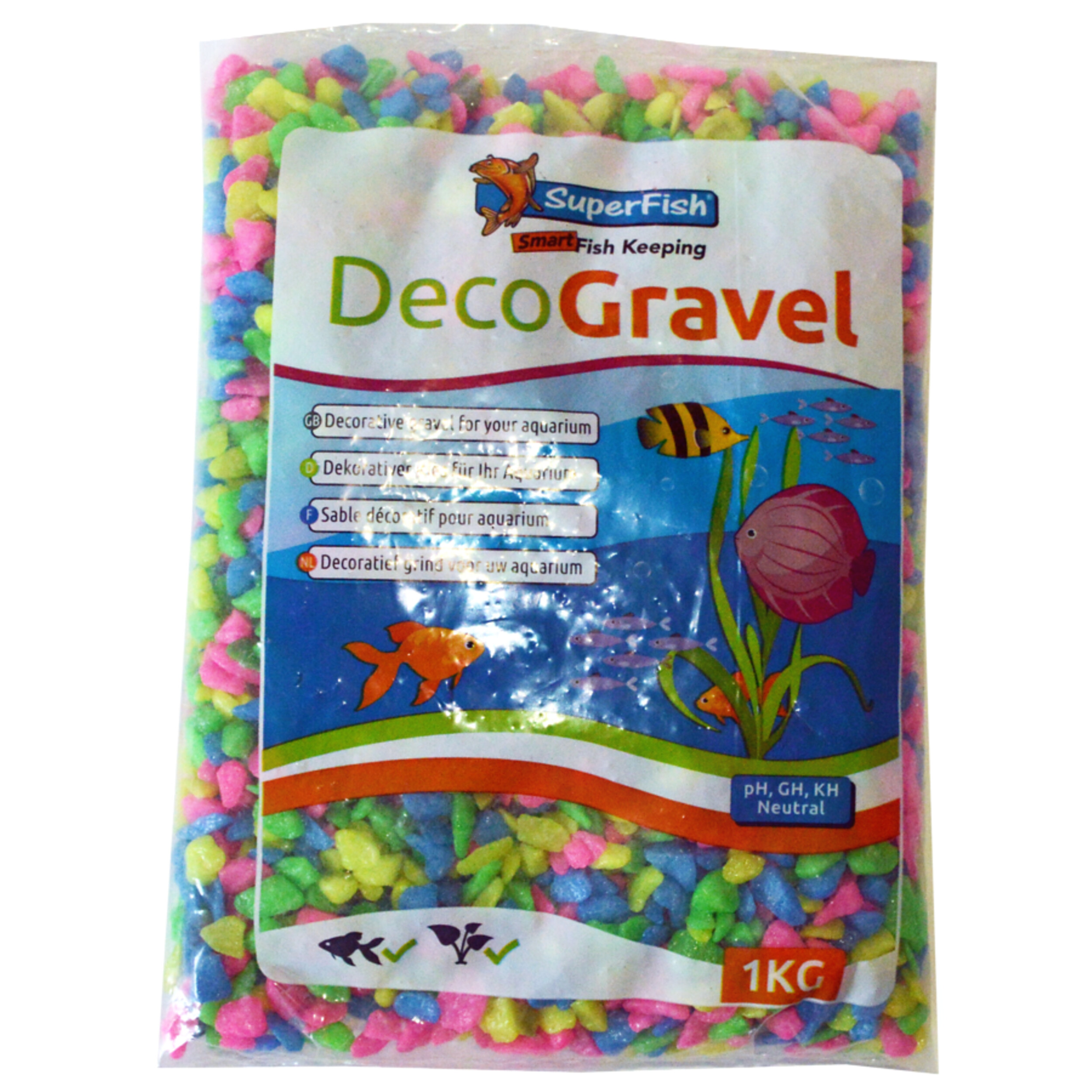SuperFish deco grind neon mix 1 kg
