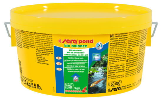 Sera Pond Bio Balance voor Gezonde Vijver - Stabiele pH & Carbonaathardheid, 2200ml afbeelding