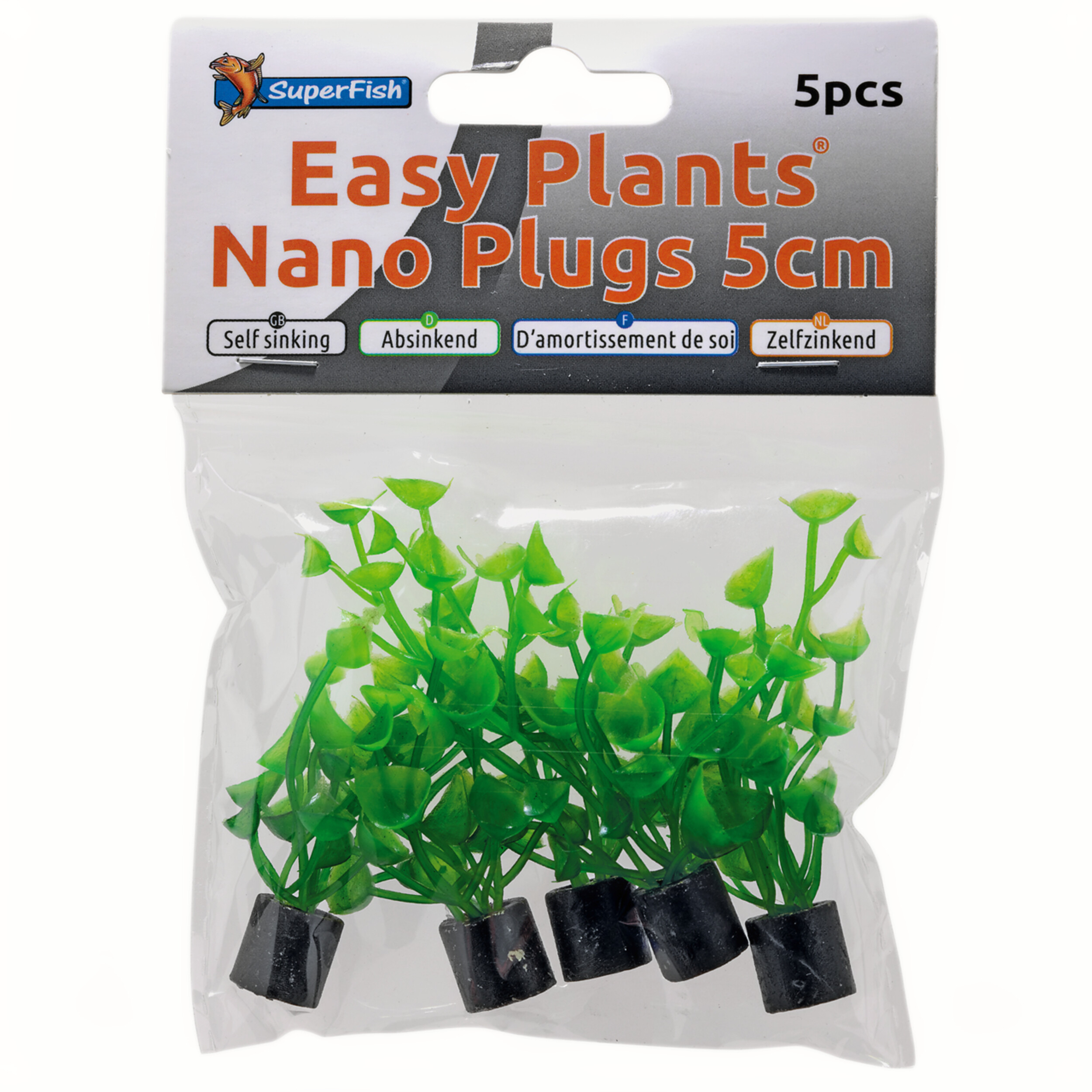 SuperFish easy plants nano plug 5 cm/ 5 st