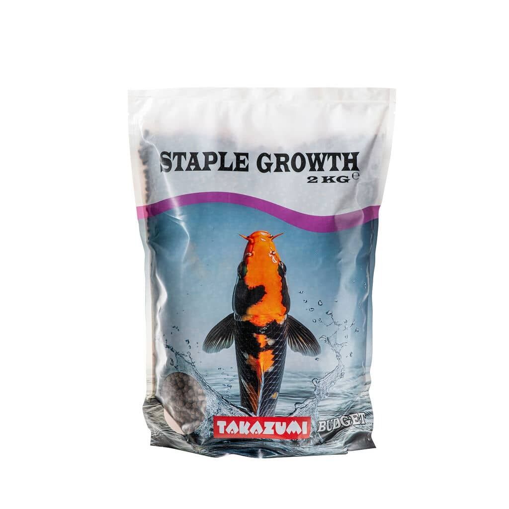 Takazumi Staple Growth Budget 2000g - Compleet Koi Voer voor Groei, 6mm Pellets afbeelding