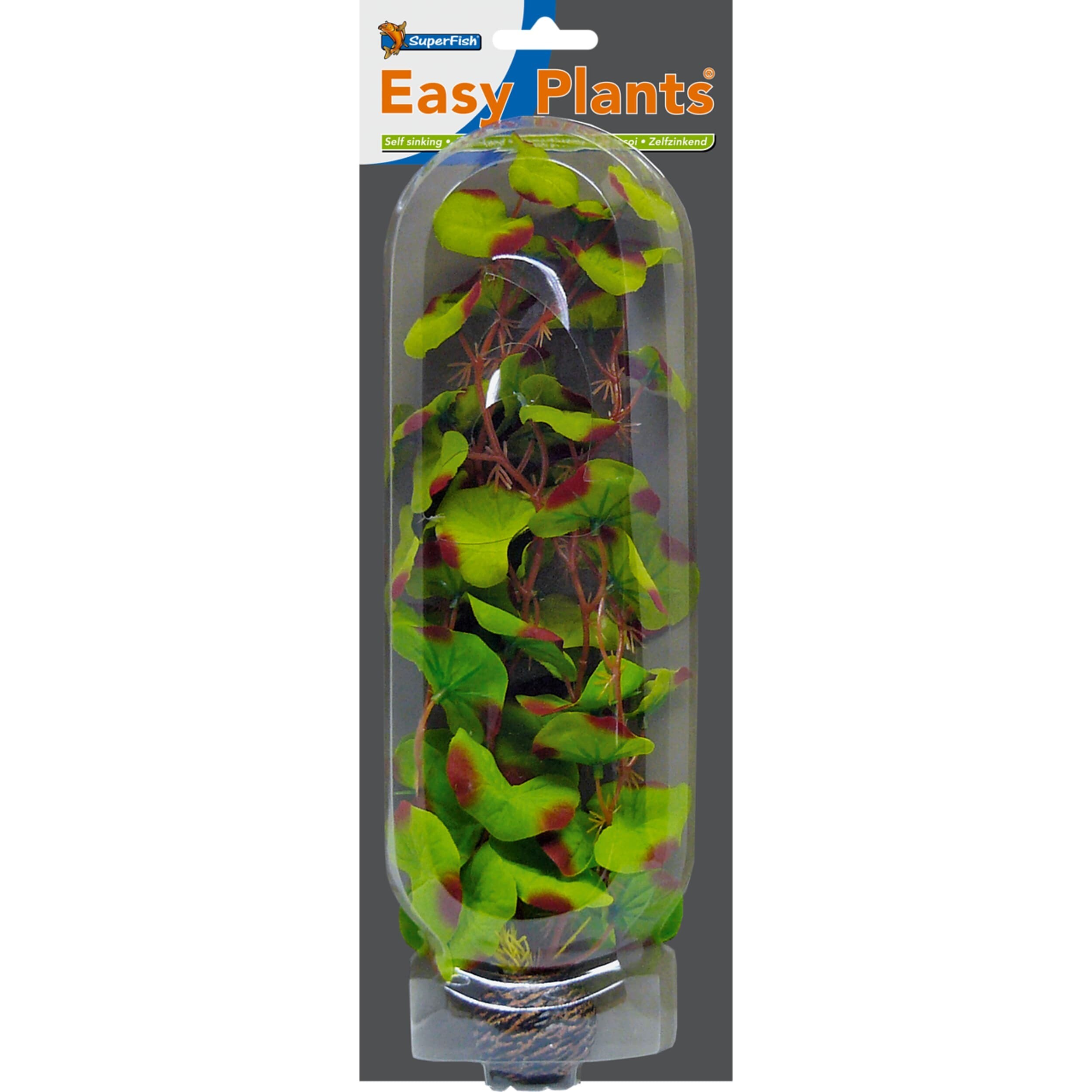 Superfish Easy Plant Zijde Kunstplant 30cm Nr. 13 - Zelfzinkend Decoratief Gewicht Aquarium