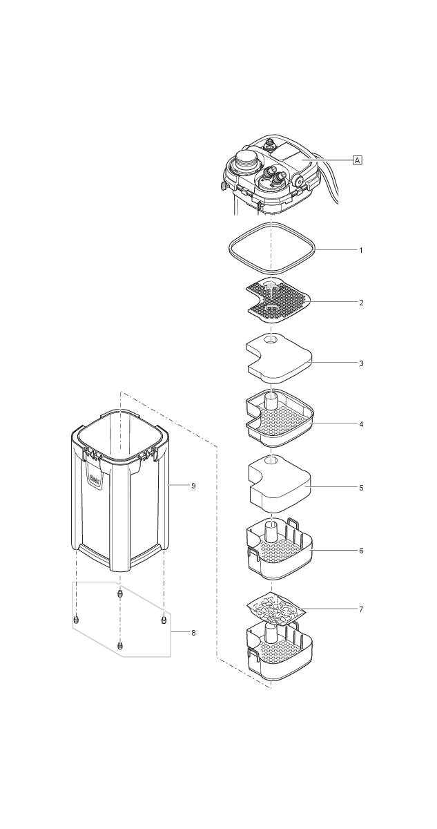 Vervang voorfilter BioMaster 600 afbeelding