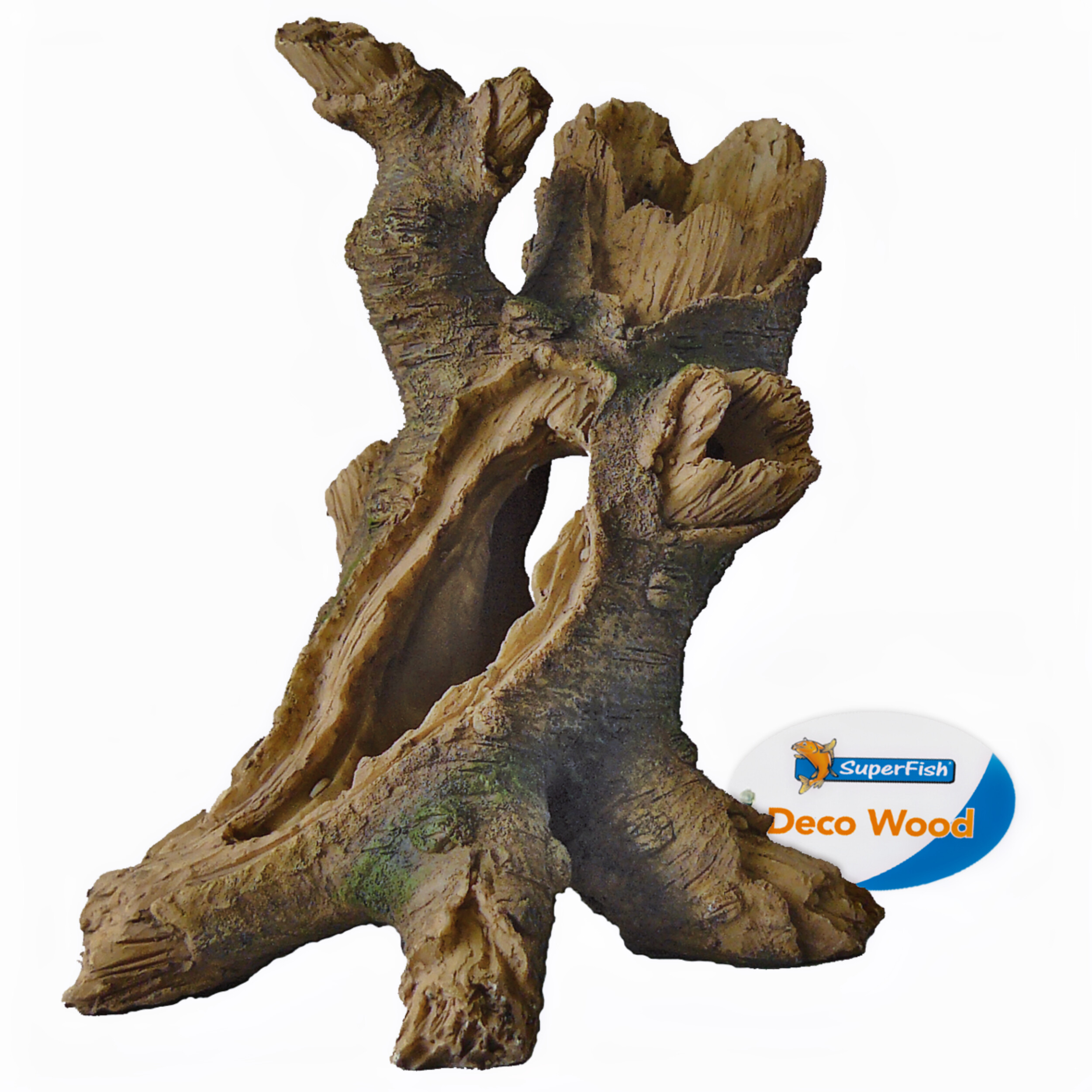 Superfish Deco Tree M - Veilige & Natuurlijke Drijfhout Replica voor Zoetwateraquarium Decoratie
