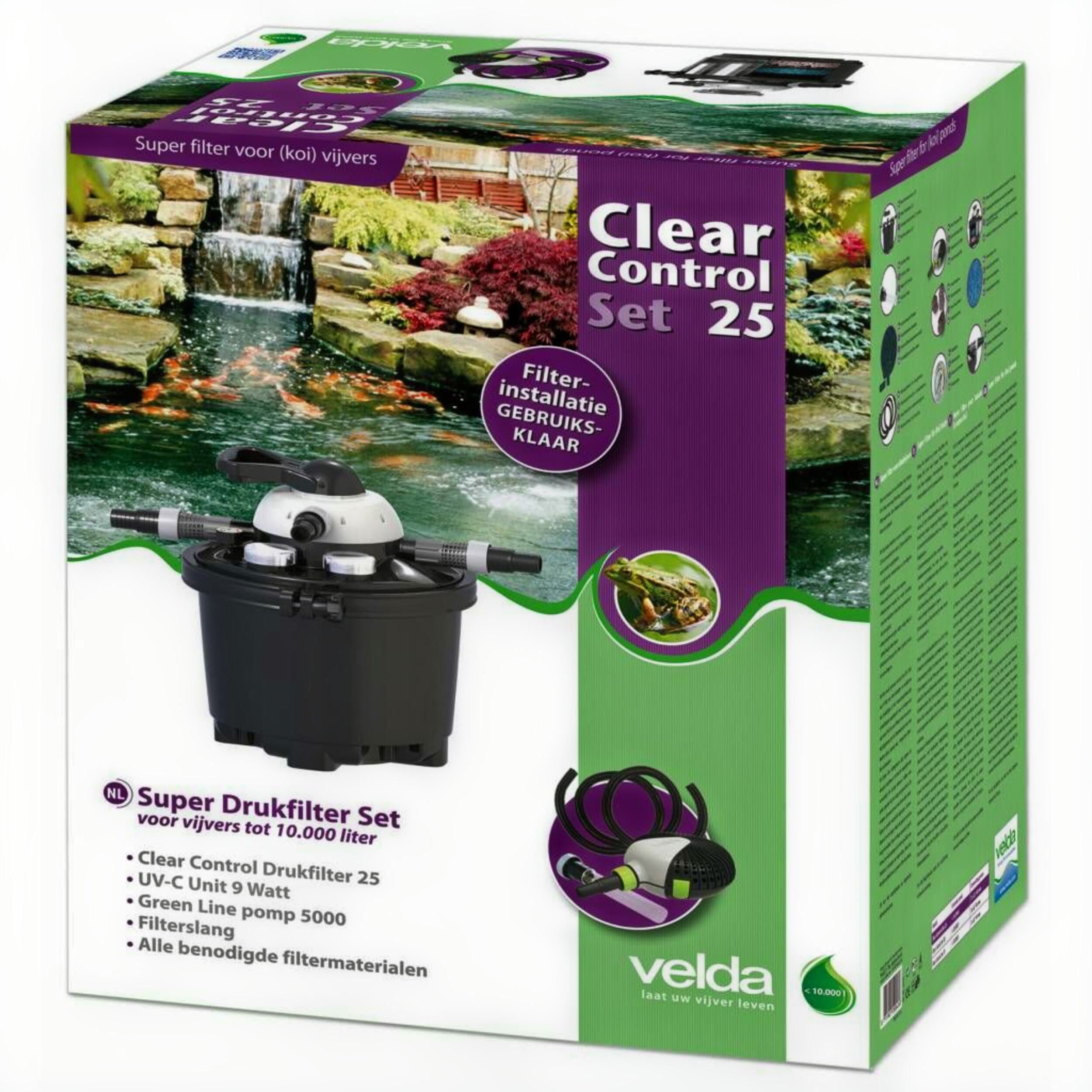 Velda Clear Control 25 Set Tot 10.000 Liter Vijver
