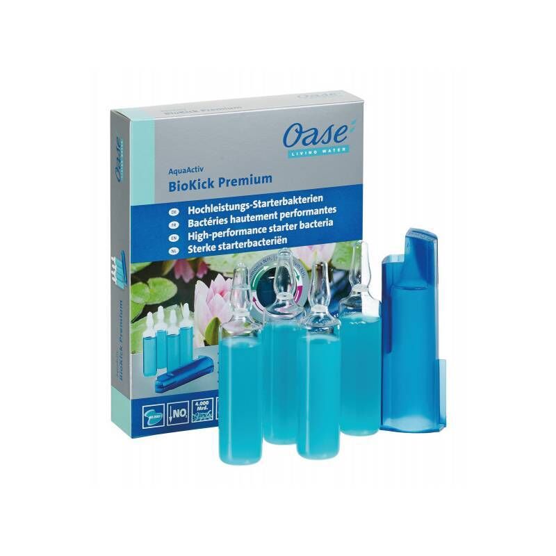 Oase AquaActiv BioKick Premium - Levendige Vijverfilter Bacteriën, 50+ Miljard/ml, Lang Houdbaar afbeelding