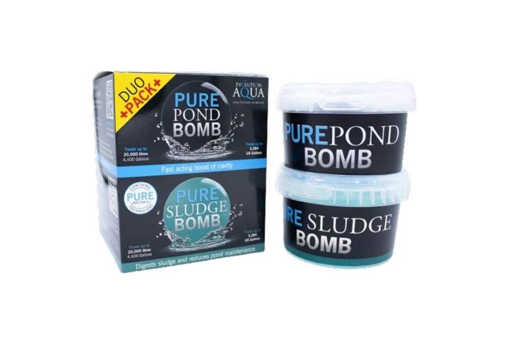 Evolution Aqua Duo Pack - Sludge & Pure Pond Bomb Vijverbehandeling voor Kristalhelder Water afbeelding