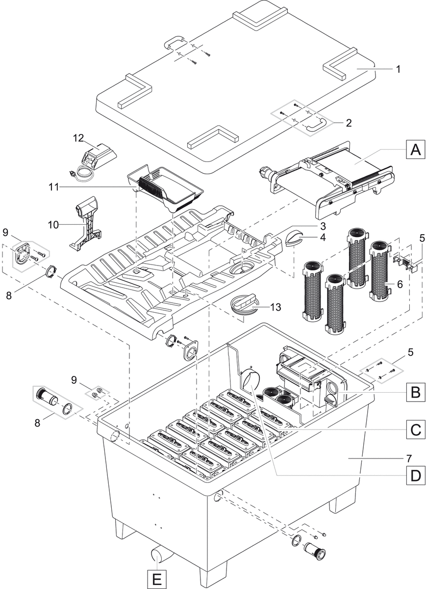 Oase Vervangklem BioTec 36 - Toolvrije Montage, Perfecte Pasvorm, Robuust Ontwerp afbeelding