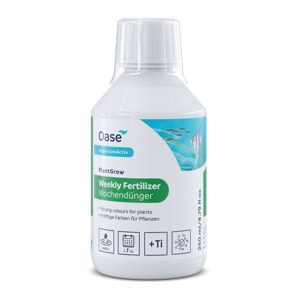 Oase PlantGrow Meststof 250ml - Wekelijkse Voeding voor Gezonde Aquariumplanten & Prachtige Kleuren afbeelding