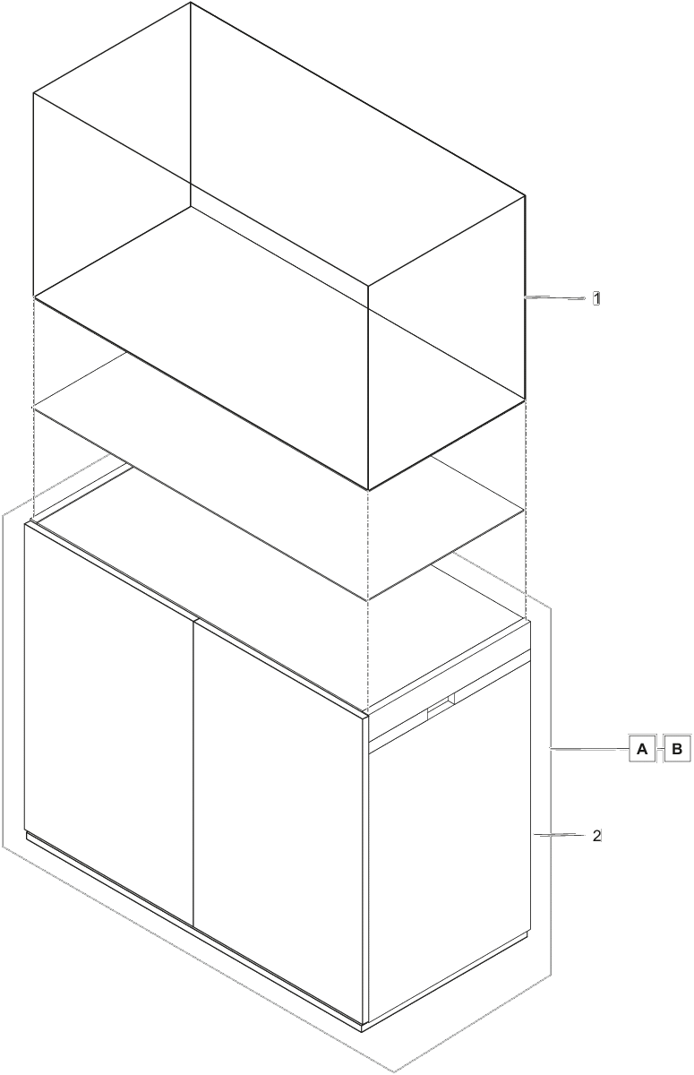 ScaperLine 90 kast zwart afbeelding