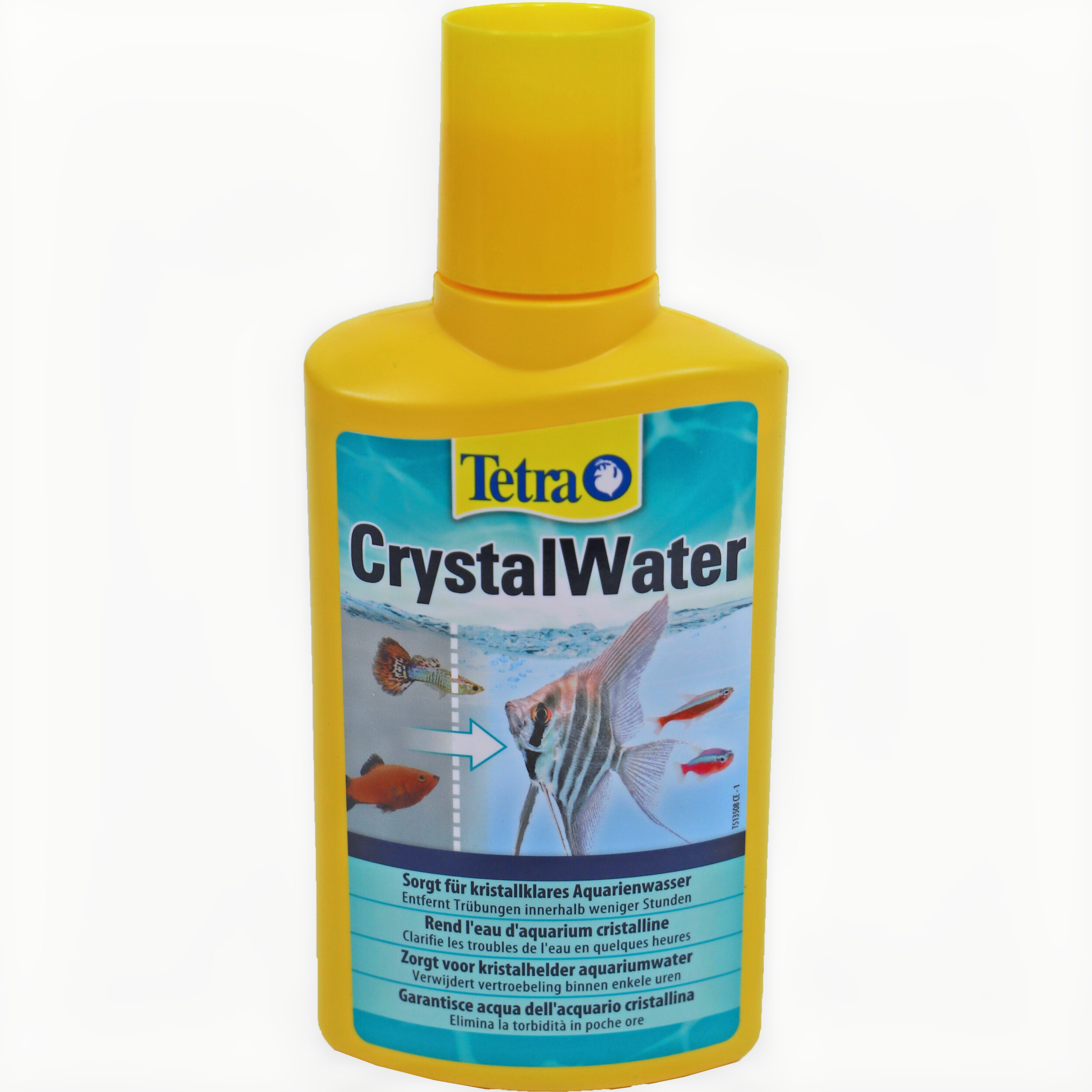 Tetra Crystalwater 250ml - Snelle Klaring voor Helder Zoetwateraquariumwater