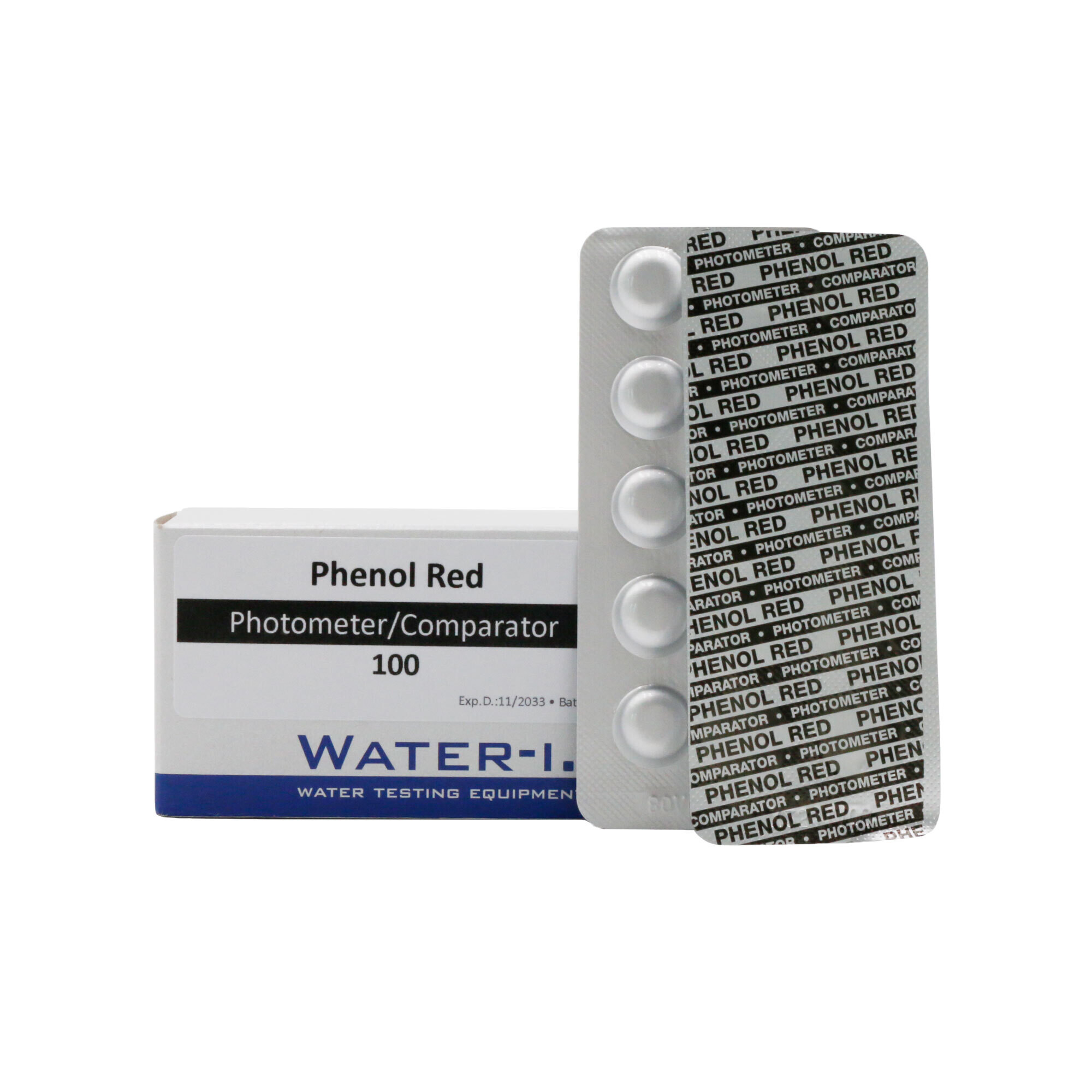 50 tablets Phenol Red (pH) for Poollab 2.0