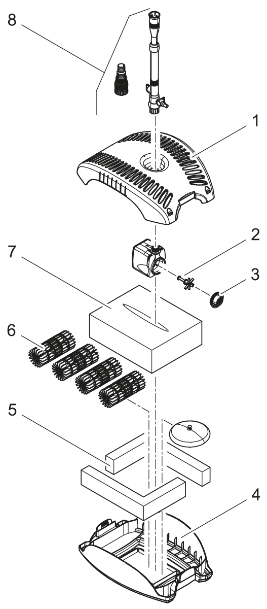 Filter foam 10PPI - Component Oase