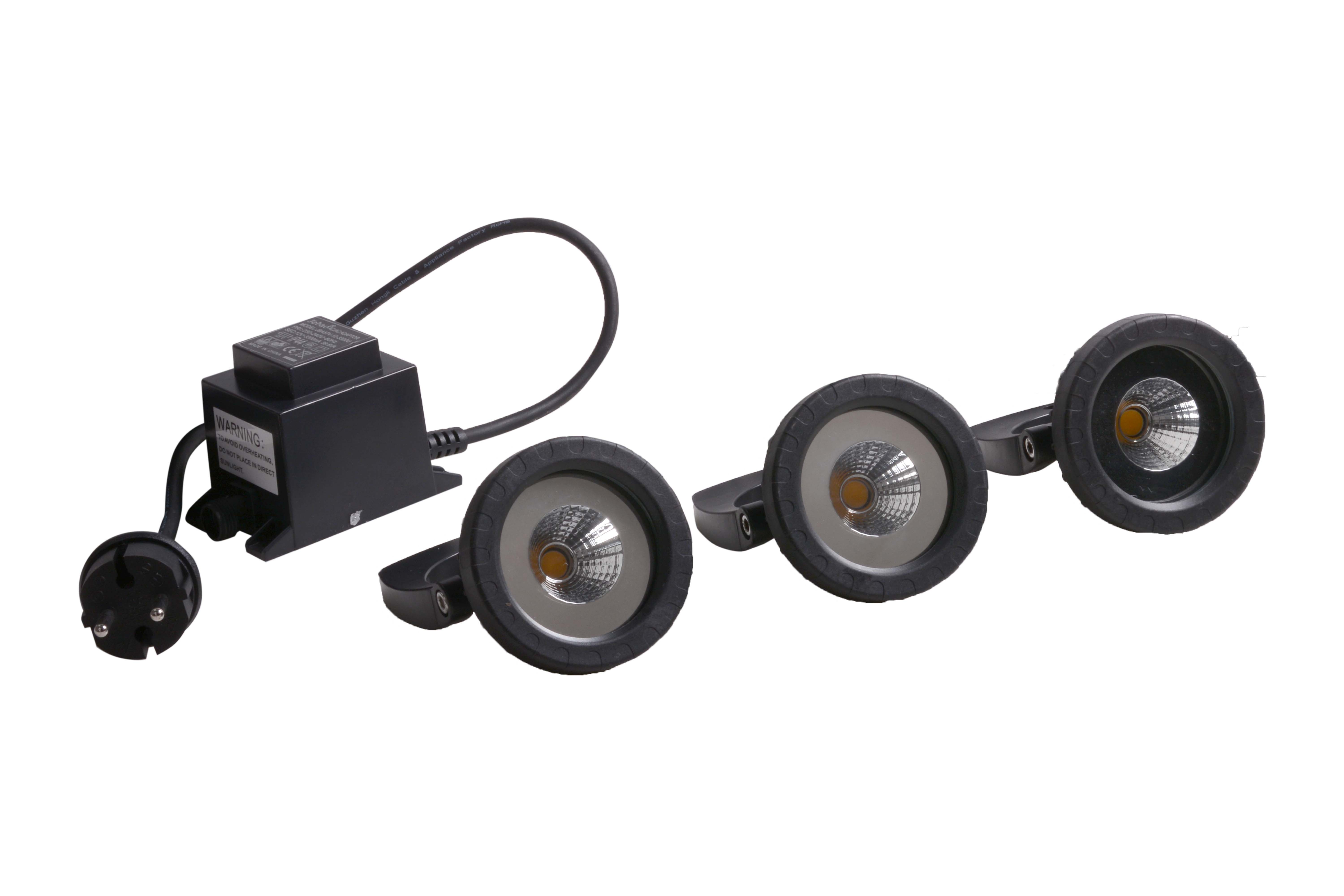 Aquaforte AquaForte Verlichtingset Fontein 3x6W