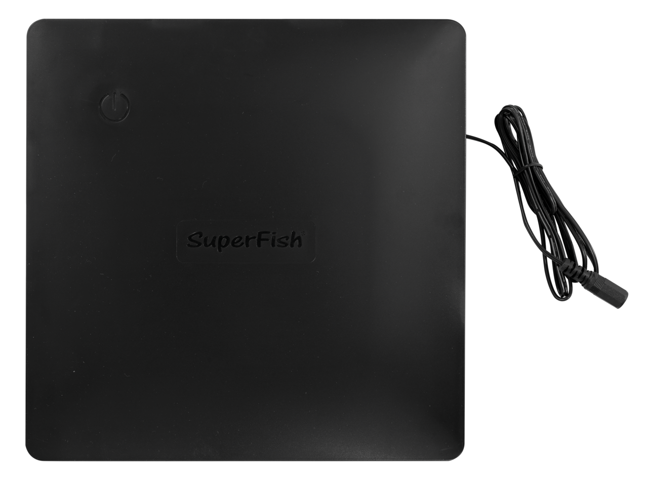 Superfish Qubiq 30 Lichtkap & Trafo Zwart - Duurzame LED Aquariumverlichting afbeelding