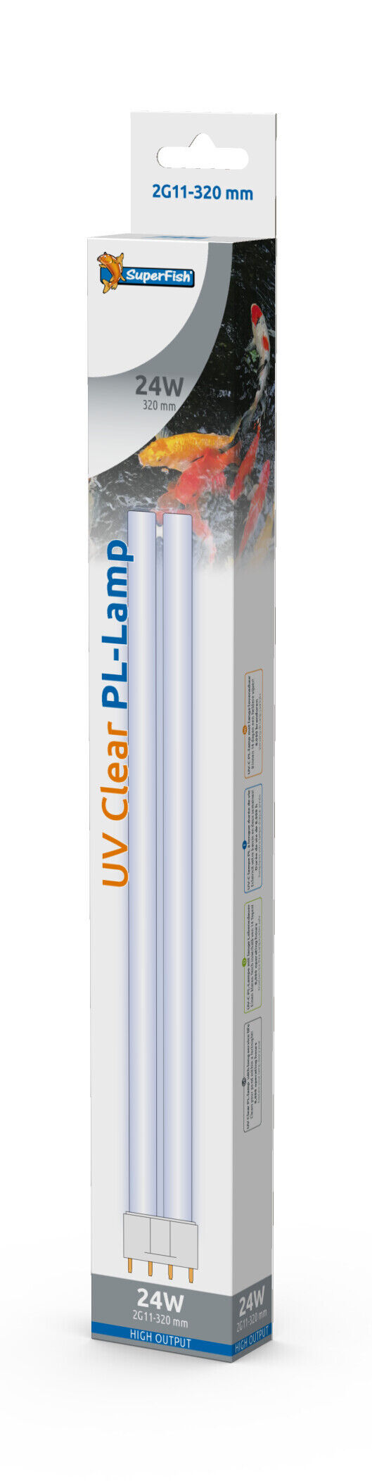 Superfish UV PL Lamp 24W 2G11-320mm - Duurzame Vijververlichting, Universeel & 8000u Levensduur afbeelding