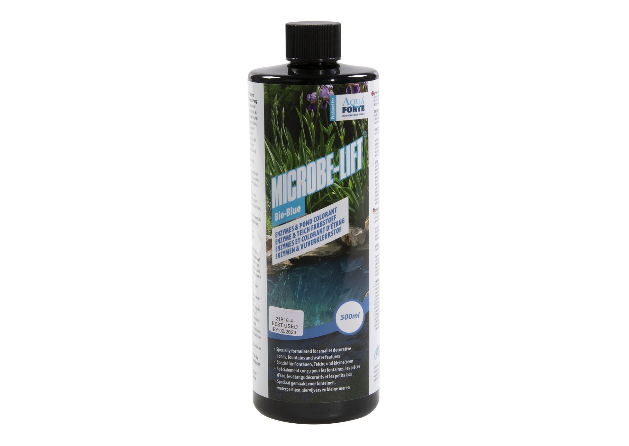 Microbe-Lift Bio Blue Enzymen & Vijver Kleurstof 500ml - Heldere Blauwe Waterkwaliteit afbeelding