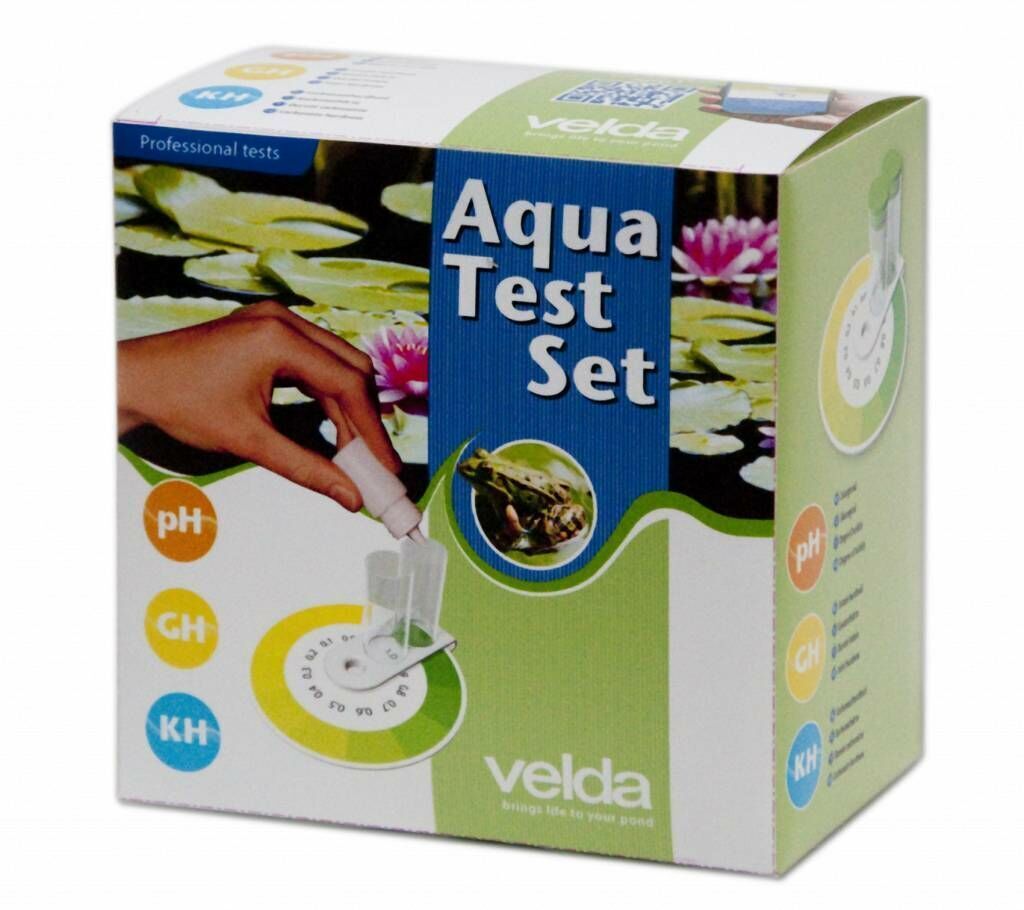 Velda Aqua Test Set voor Vijver Waterkwaliteit - pH, GH, KH Meting en Beheer afbeelding