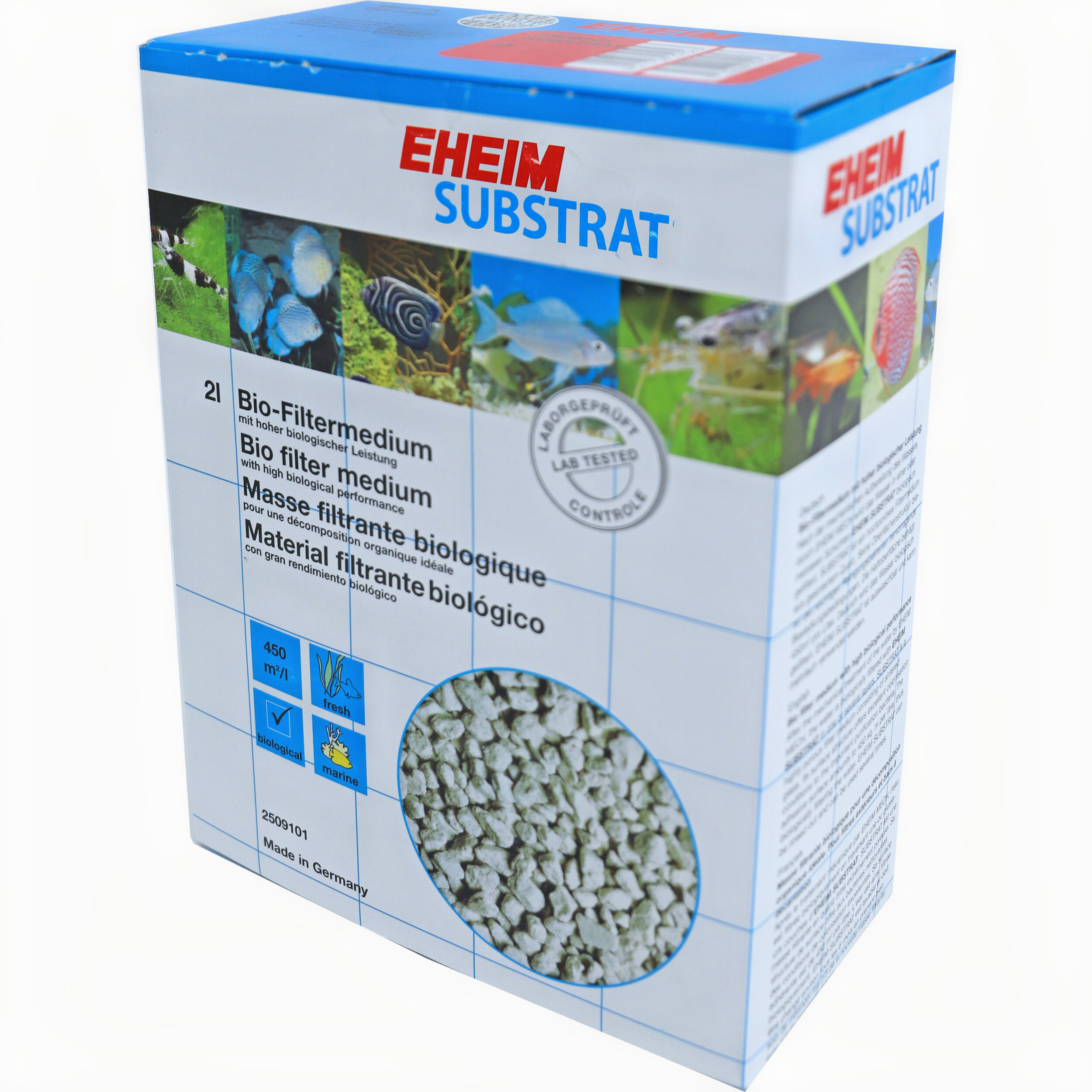 Eheim Substraat 2L 2509101 - Filtermateriaal Voor Kristalhelder Aquariumwater
