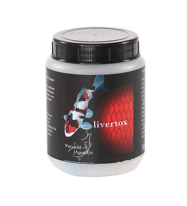 Natural Aquatic Livertox 50g - Lever Vitaliteit & Groeiboost Supplement voor Koi en Vijvervissen