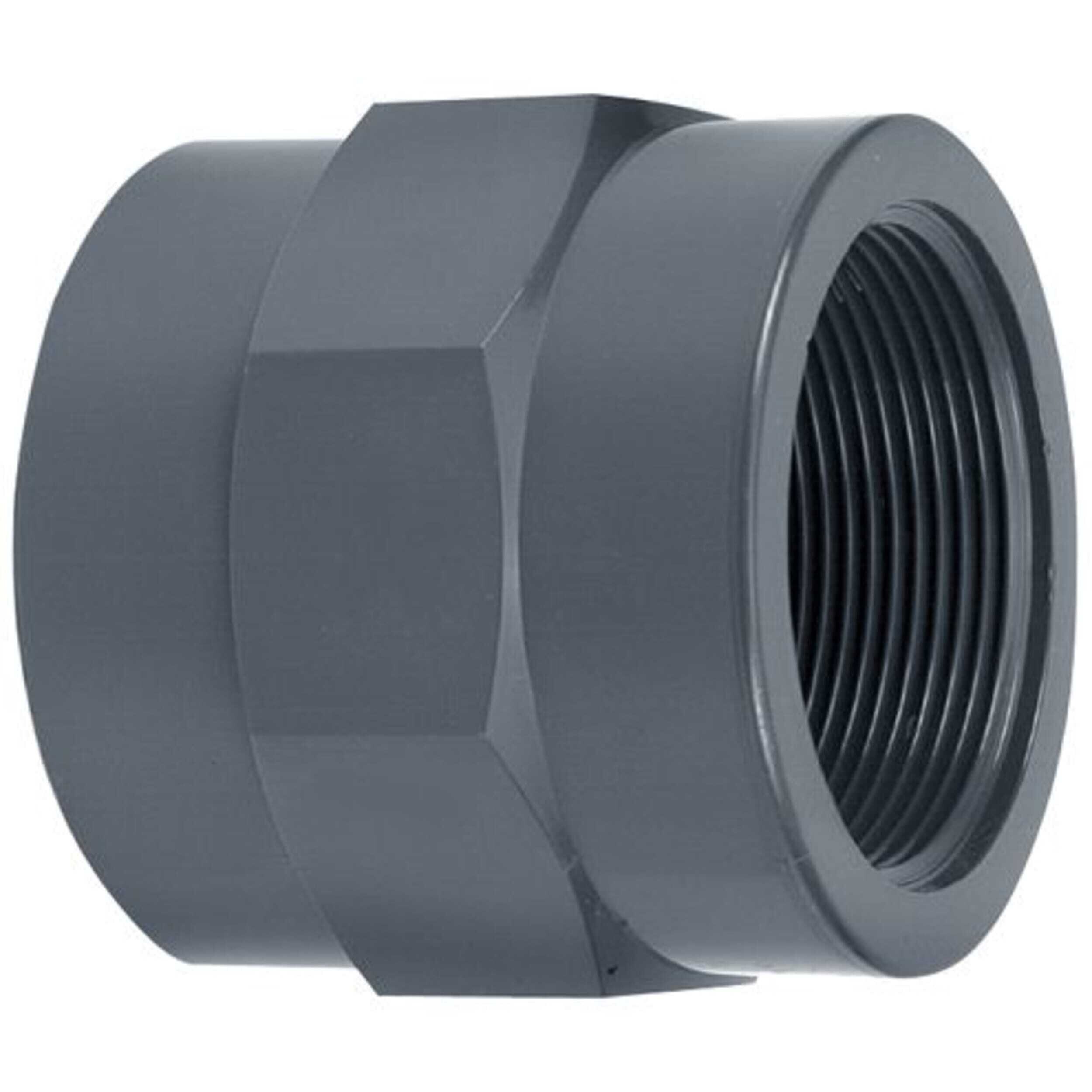 Screw bushing with female thread 75mm x 2½''